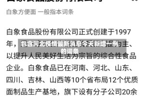 包含河北疫情最新消息今天新增一例的词条
