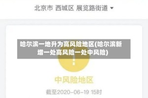 哈尔滨一地升为高风险地区(哈尔滨新增一处高风险一处中风险)