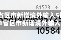 31省区市新增境外输入5例(31省区市新增境外输入2)