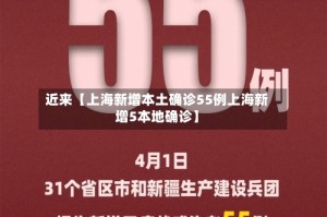 近来【上海新增本土确诊55例上海新增5本地确诊】