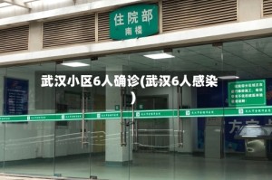武汉小区6人确诊(武汉6人感染)