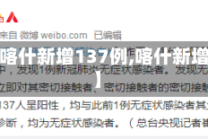 最近【喀什新增137例,喀什新增确诊】