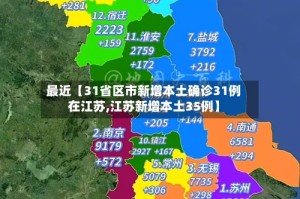 最近【31省区市新增本土确诊31例在江苏,江苏新增本土35例】