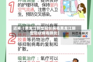 近来【黑龙江新型冠状病毒黑龙江新型冠状病毒肺炎】
