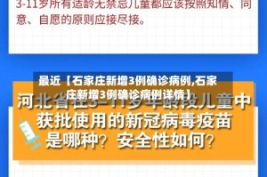 最近【石家庄新增3例确诊病例,石家庄新增3例确诊病例详情】