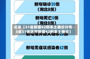 近来【31省新增42例本土确诊分布3省31省区市新增42例本土确诊】