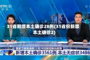 31省新增本土确诊28例(31省份新增本土确诊2)