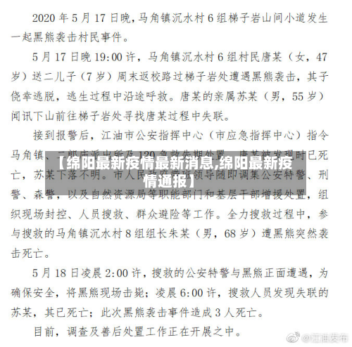 【绵阳最新疫情最新消息,绵阳最新疫情通报】-第1张图片
