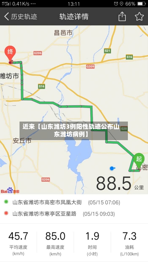 近来【山东潍坊3例阳性轨迹公布山东潍坊病例】-第1张图片