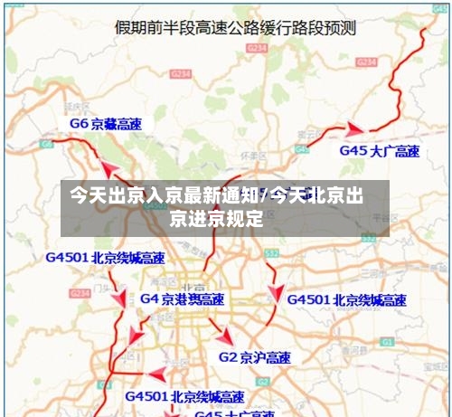 今天出京入京最新通知/今天北京出京进京规定-第2张图片