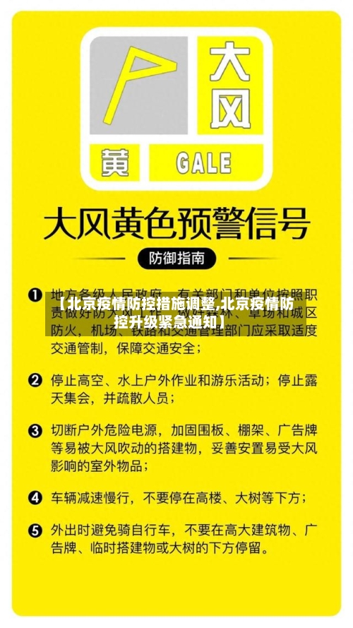 【北京疫情防控措施调整,北京疫情防控升级紧急通知】-第2张图片