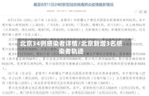 北京34例感染者详情/北京新增3名感染者轨迹-第1张图片