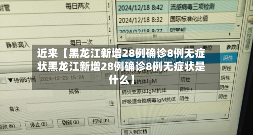 近来【黑龙江新增28例确诊8例无症状黑龙江新增28例确诊8例无症状是什么】-第1张图片