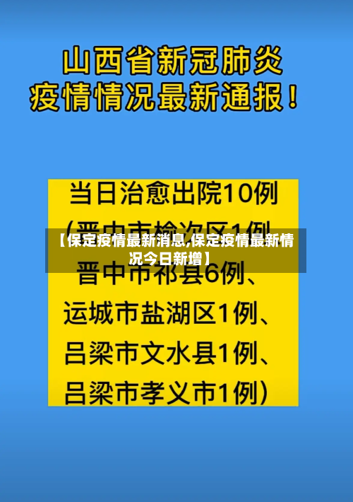 【保定疫情最新消息,保定疫情最新情况今日新增】-第1张图片
