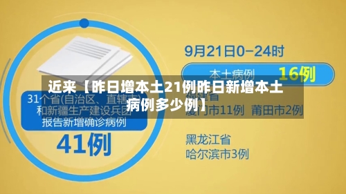 近来【昨日增本土21例昨日新增本土病例多少例】-第1张图片