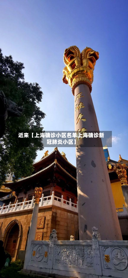 近来【上海确诊小区名单上海确诊新冠肺炎小区】-第1张图片